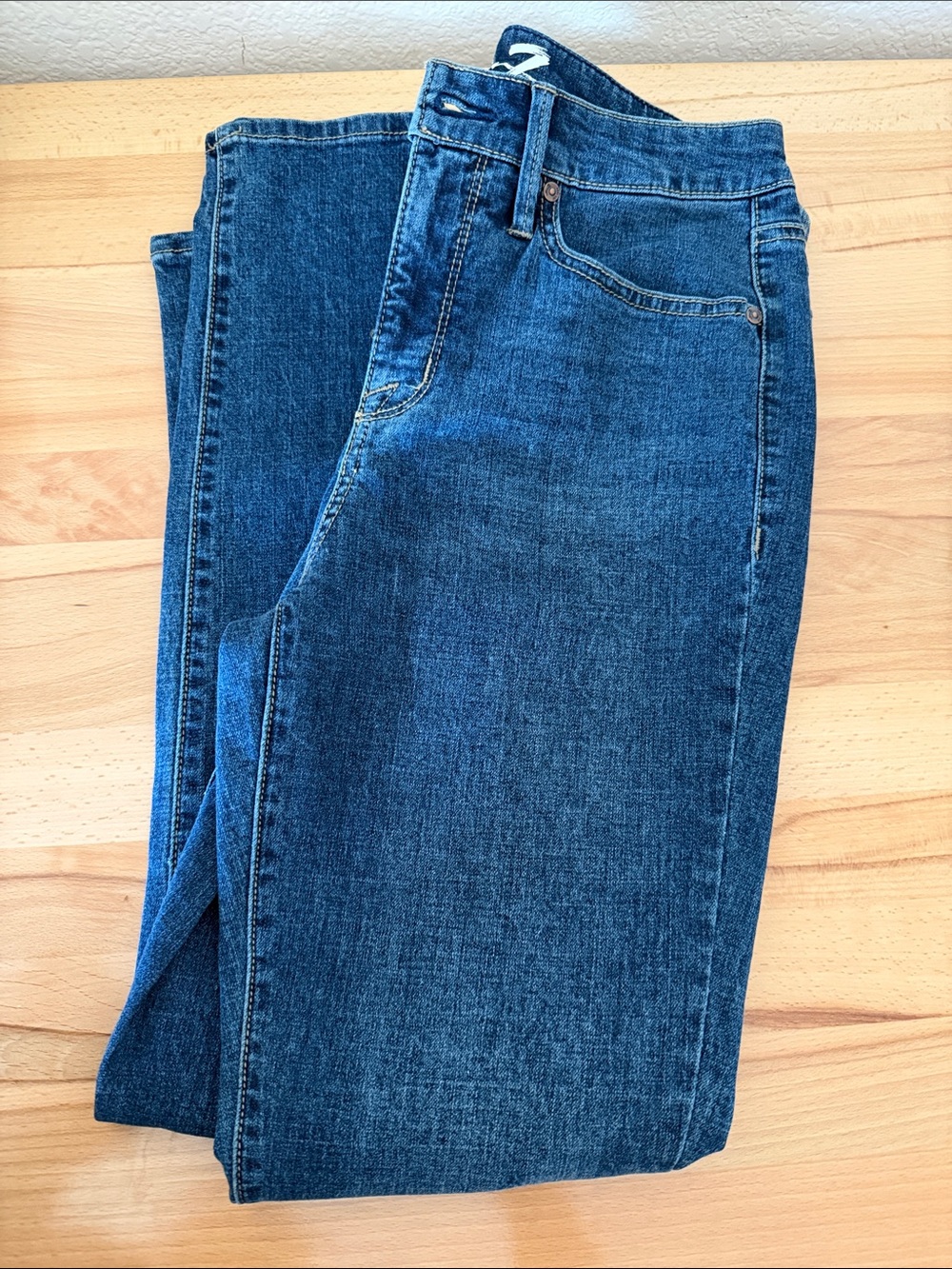 Seven7 Women’s Skinny Jeans in Blue Wash